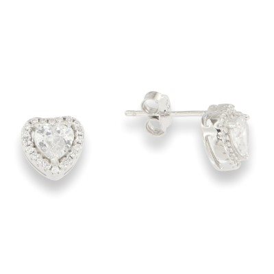 Orecchini Domar Gioielli Donna ORECCHINI ARGENTO 925 in Argento Cubic Zirconia EZB106749 - EZB106749